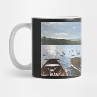 The Late Afternoon Commute On Derwentwater Mug